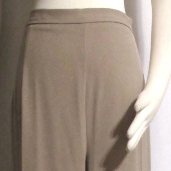 Womens Ladies Plus DANNY & NICOLE Biege Jacket & Pants Suit 22W 22 Woman - Picture 8 of 11